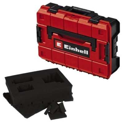 Ящик для інструментів Einhell E-Case S-F (поролон), до 25к, вкладиш з поролону Grid Foam Set (4540019)
