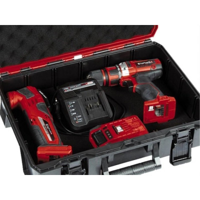 Ящик для інструментів Einhell E-Case S-F (поролон), до 25к, вкладиш з поролону Grid Foam Set (4540019)