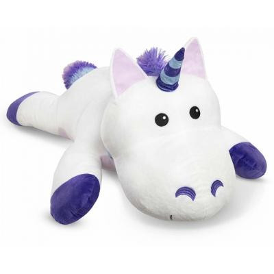 М&#039;яка іграшка Melissa&amp;Doug Плюшевий єдиноріг - подушка, 70 см (MD30709)