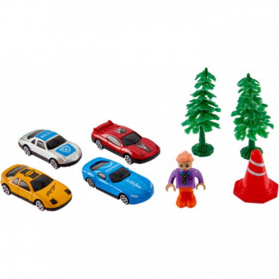Залізниця ZIPP Toys Міський експрес 80 деталей, червоний (AU1885)