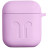 Чохол для навушників 2E для Apple AirPods Pure Color Silicone Imprint 1.5 мм Lavende (2E-AIR-PODS-IBSI-1.5-LV)