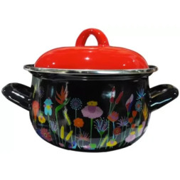 Каструля Gusto &quot;Квіткова галявина&quot; 16 см 2,1 л (GT-T-116-FM)
