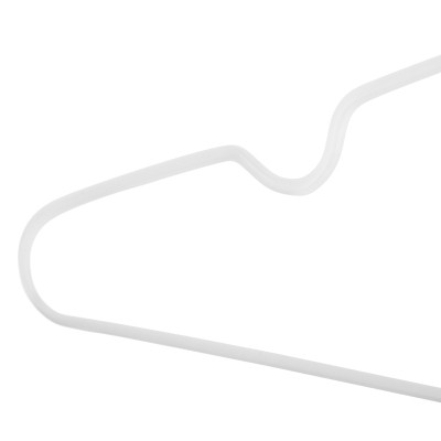 Плічка Ardesto Металеві з ПВХ покриттям Білі 40.5 см 10 шт. (ARHC2810W)