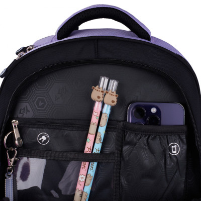 Рюкзак шкільний Yes Pusheen Shiny S-91 напівкаркасний (559816)
