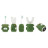 Електрична зубна щітка AHealth KIDS SONIC SMILE 2 Green (AHkss2g)