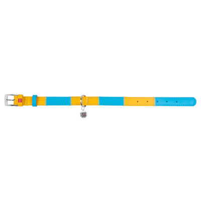 Нашийник для тварин WAUDOG Glamour Colors of freedom з QR паспортом L (202-4020)