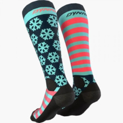 Шкарпетки Dynafit FT Graphic Socks 71613 8051 - 35-38 - синій/рожевий (016.002.2168)