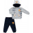 Спортивний костюм дитячий Breeze з тигриками (16109-92B-gray)