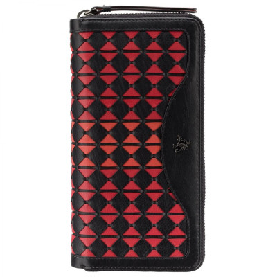 Гаманець Visconti BR76 Black/Cherry