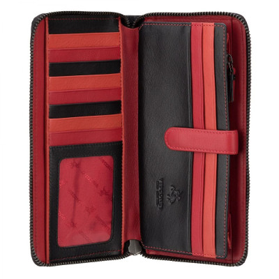 Гаманець Visconti BR76 Black/Cherry