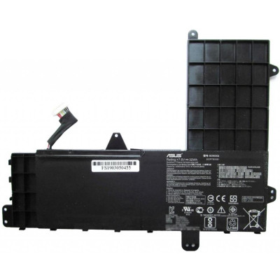 Акумулятор до ноутбука ASUS E502 B21N1506, 4240mAh (32Wh), 2cell, 7.6V, Li-ion (A47729)