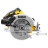 Дискова пила DeWALT 18В XR Li-Ion, диск 184х16 мм (без АКБ та ЗП) (DCS570N)