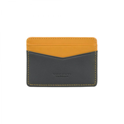 Кардхолдер Visconti VSL40 Axe Grey Mustard (VSL40 GREY MUST)