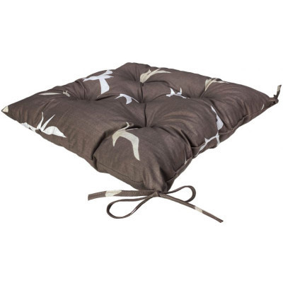 Подушка на стілець Прованс Super 40x40 Коричнева (4823093436978)