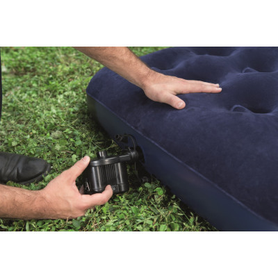 Матрац надувний BestWay Pavillo велюр Синій 99 x 188 x 22 см (67001)