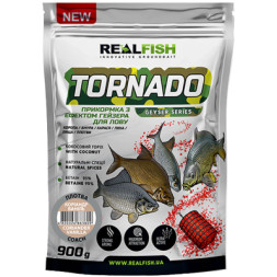 Прикормка Real Fish Торнадо Плотва (Коріандр-ваніль) 0.9kg (809.00.48)