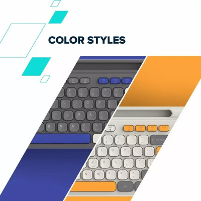 Клавіатура Canyon HKB-W03 Wireless UA Beige (CNS-HKBW03BG)