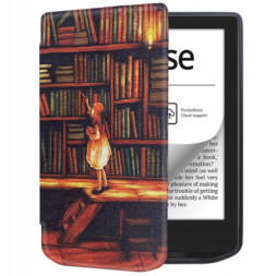 Чохол до електронної книги BeCover Smart Case PocketBook 629 Verse / 634 Verse Pro 6&quot; Library Girl (710975)