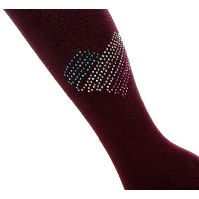 Колготки дитячі BNM з серцем зі страз (M0C0302-2032-5G-red)
