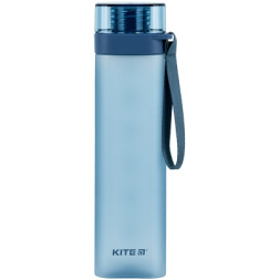 Поїльник-непроливайка Kite квадратна, 700 мл, синя (K24-1210-1)