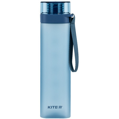 Поїльник-непроливайка Kite квадратна, 700 мл, синя (K24-1210-1)