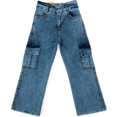 Джинси дитячі Sercino з кишенями (59654-146G-blue)