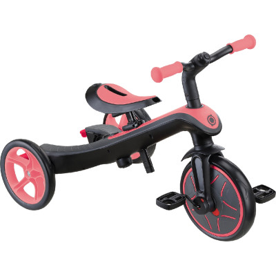 Дитячий велосипед Globber Explorer Trike 4 в 1, рожевий (634-110)
