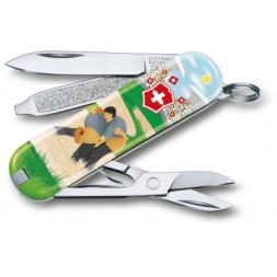 Ніж Victorinox Classic Limited Edition &quot;Swiss Wrestling&quot; (0.6223.L2009)