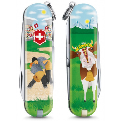 Ніж Victorinox Classic Limited Edition &quot;Swiss Wrestling&quot; (0.6223.L2009)