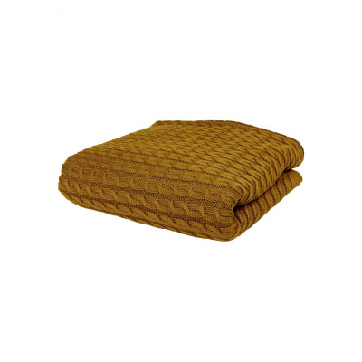 Плед Прованс Happy Fall Kosa Охра 130х170 см (4823093447080)