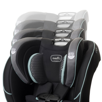Автокрісло Evenflo EveryFit 3 в 1 (1,8 до 54,4 кг) Atlas Green (032884204656)