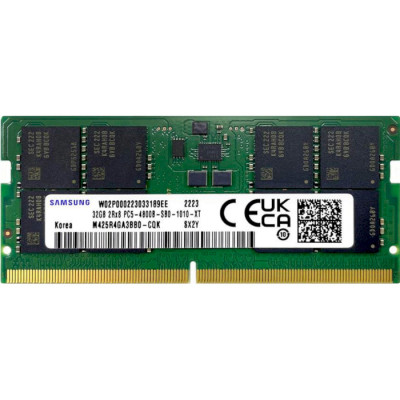 Модуль пам&#039;яті для ноутбука SoDIMM DDR5 32GB 4800 MHz Samsung (M425R4GA3BB0-CQKOD)