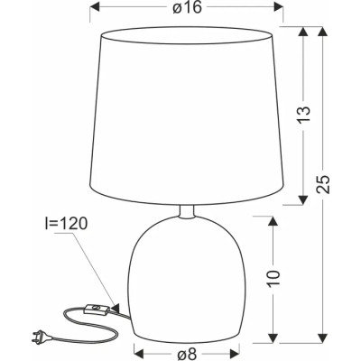 Настільна лампа Candellux 41-24381 ADELINA (41-24381)