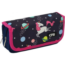 Пенал Cool For School 1 відділення Чорний (CF87234)
