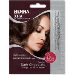Хна Fito Barva Henna Natural Tinted Відтінкова Гіркий шоколад 25 г (8908011049730)