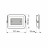 Прожектор Videx LED  50W 5000K 220V (VL-F2e-505W)