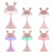 Нічник Kite Світильник LED з акумулятором Simple Bunny, рожевий (K25-317-1-2)