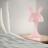 Нічник Kite Світильник LED з акумулятором Simple Bunny, рожевий (K25-317-1-2)
