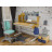 Парта з кріслом Mealux Timberdesk L (парта + крісло + тумба) (BD-690 L+ box BD 920-2 BL+Y-115 TG)