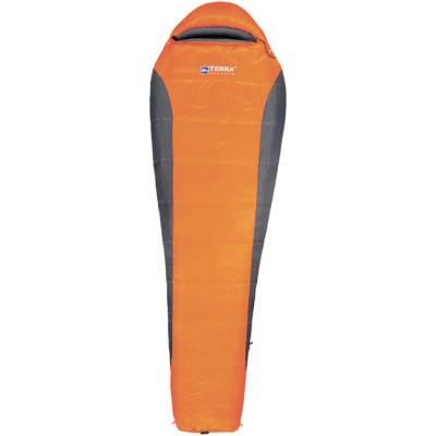 Спальний мішок Terra Incognita Siesta Regular 400 Right Orange/Grey (4823081505419)