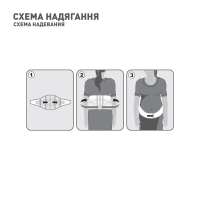 Бандаж MedTextile Бандаж для вагітних, розмір XL/XXLшт (4820137295485)
