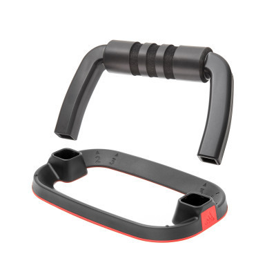 Упори для віджимань Adidas Performance Push Up Bars ADAC-12232 Чорний/Червоний (885652021579)