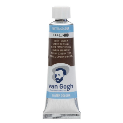 Акварельні фарби Royal Talens Van Gogh (409), Умбра палена, туба 10 мл (8712079417826)