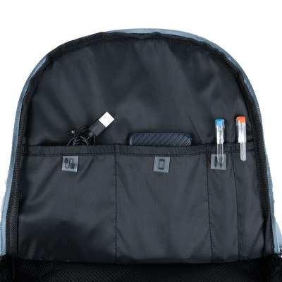 Рюкзак шкільний GoPack Education Teens 140 сіро-блакитний (GO25-140L-2)