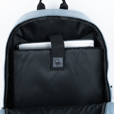 Рюкзак шкільний GoPack Education Teens 140 сіро-блакитний (GO25-140L-2)