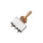 Перемикач для гітари Paxphil Closed 3-Way Toggle Switch (Gold) (TGS206)