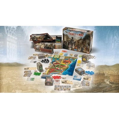 Настільна гра Lord of Boards Ticket to Ride: Legends of the West англійська (TTR_WL)
