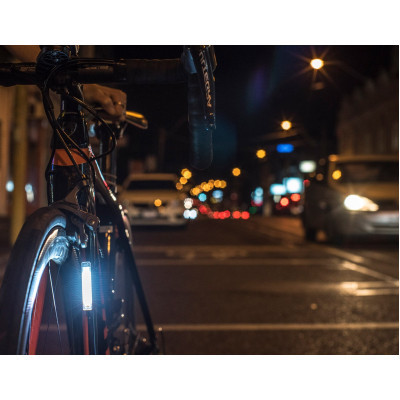 Передня велофара Knog Plus Front 40 Lumens Black (12140)