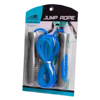 Скакалка PowerPlay 4204 Блакитна (PP_4204_Blue)