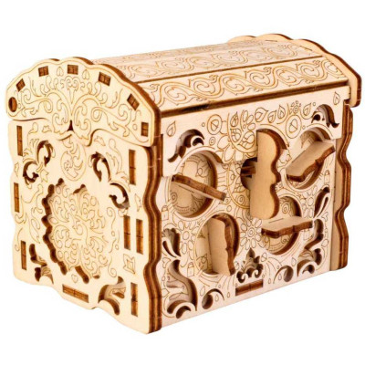 Головоломка EscapeWelt Дерев&#039;яна SECRET TREASURE BOX (50044)